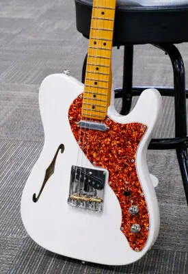 Fender - Limited Edition American Professional II Telecaster Thinline, Maple Fingerboard - White Blonde